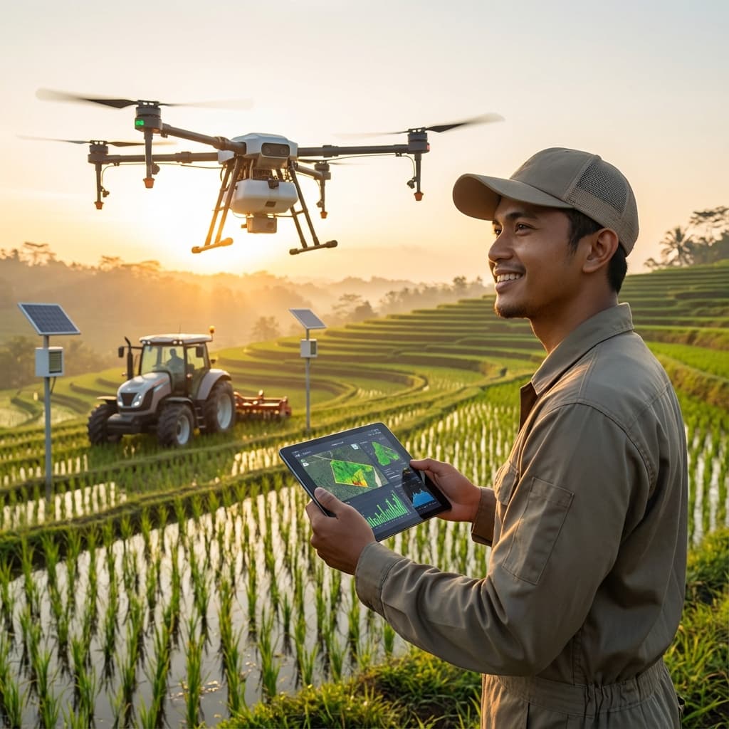 Modernisasi Pertanian Petani Milenial dan Lumbung Pangan Masa Depan
